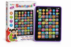 Smarty Pad Educational Learning Tablet For Kids | 14 Functions, Press, Play & Learn | Ages 2+