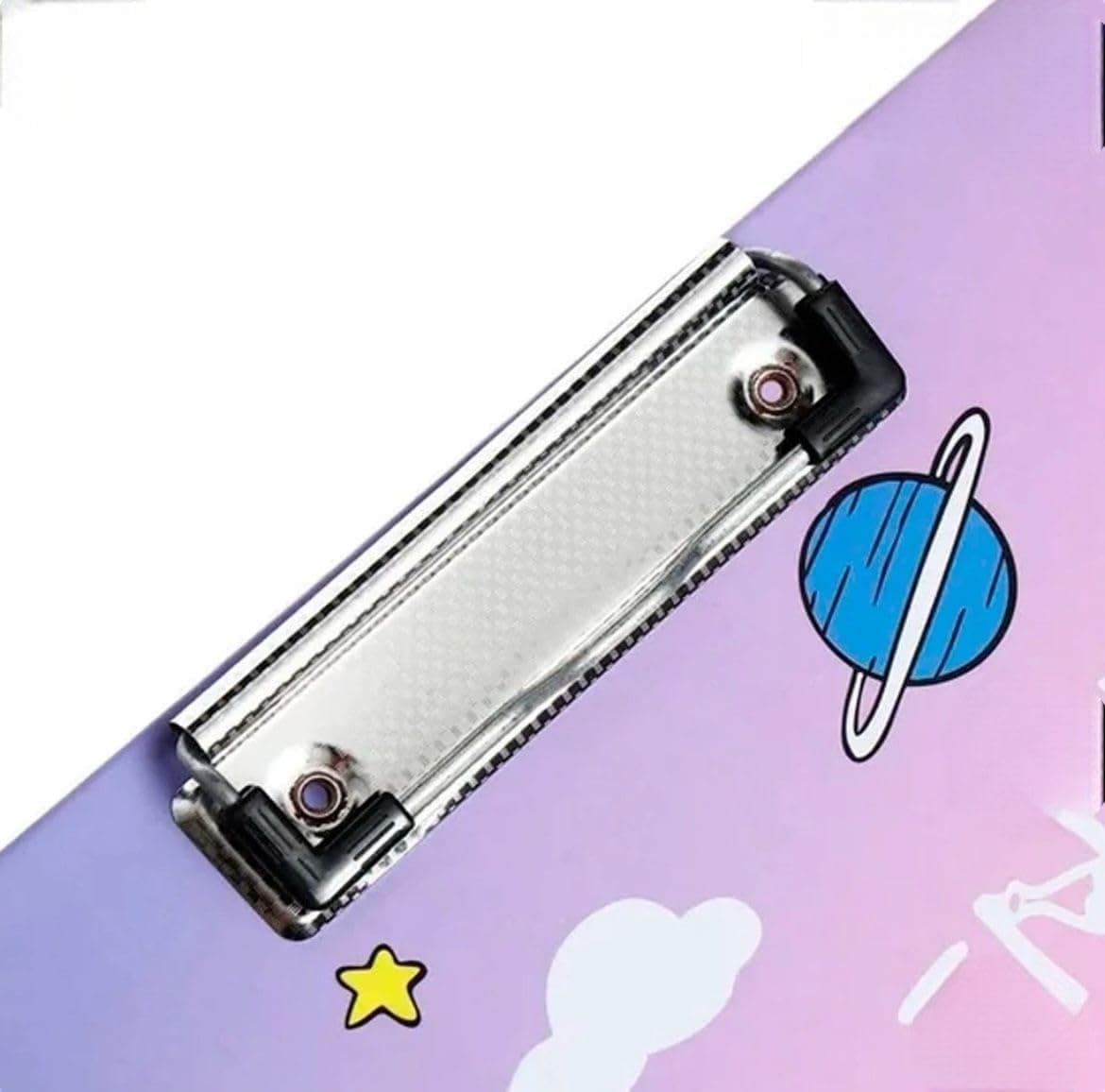 Astronaut Theme Exam Board With Reveal Cover | Clipboard For Exams, Writing & Study | Assorted Designs | For School Kids — view 3