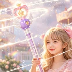 Fairy Wand Water Gun Pump Blaster | Magical Princess Pichkari for Girls | Random Design as per Stock Dispatched | Pack of 1 Pc