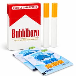 Bubble Blowing Cigarette Novelty Toy for Kids | Prank Bubble Maker with Refill Liquid Sachets | Pack of 2