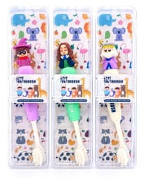 Harry Potter Kids Toothbrush | Fun Cartoon Character Toothbrush for Boys & Girls | Cute Wizarding World Design, Stable Base & Soft Bristles | Attractive Kids Dental Care Toothbrush (Pack of 2)