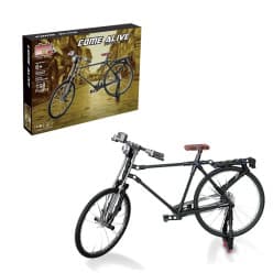 Lego Style Bicycle Building Block Set for Kids | DIY Construction Bricks Toy | 198 Pcs Bike Model (Ages 6+)