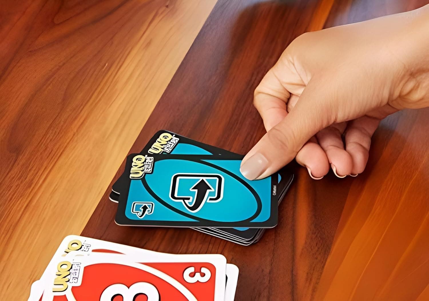New U|N|O Flip Card Game for Age 7+ Years for 2-5 Players | Card Game | Playing Card Set — view 8