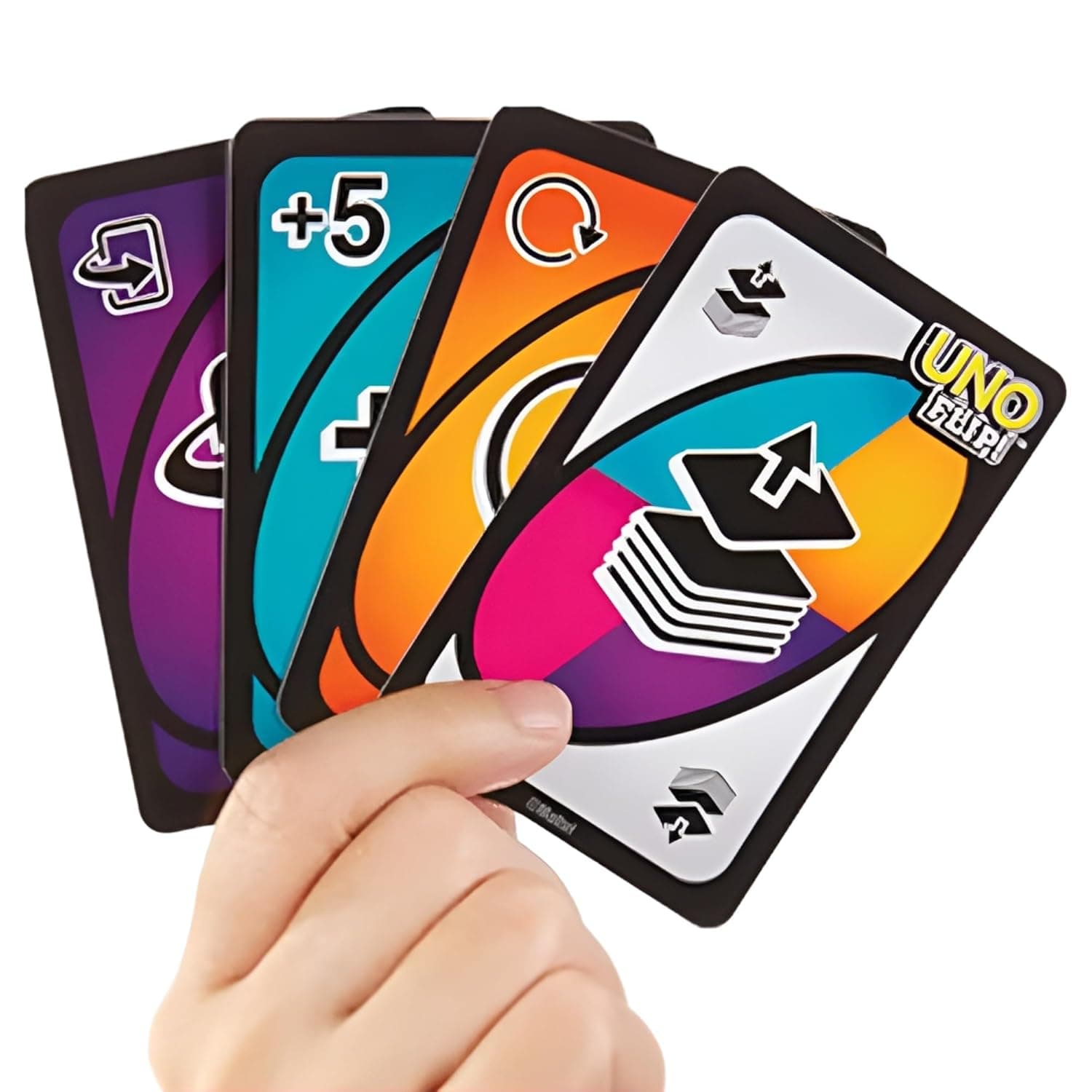 New U|N|O Flip Card Game for Age 7+ Years for 2-5 Players | Card Game | Playing Card Set — view 11
