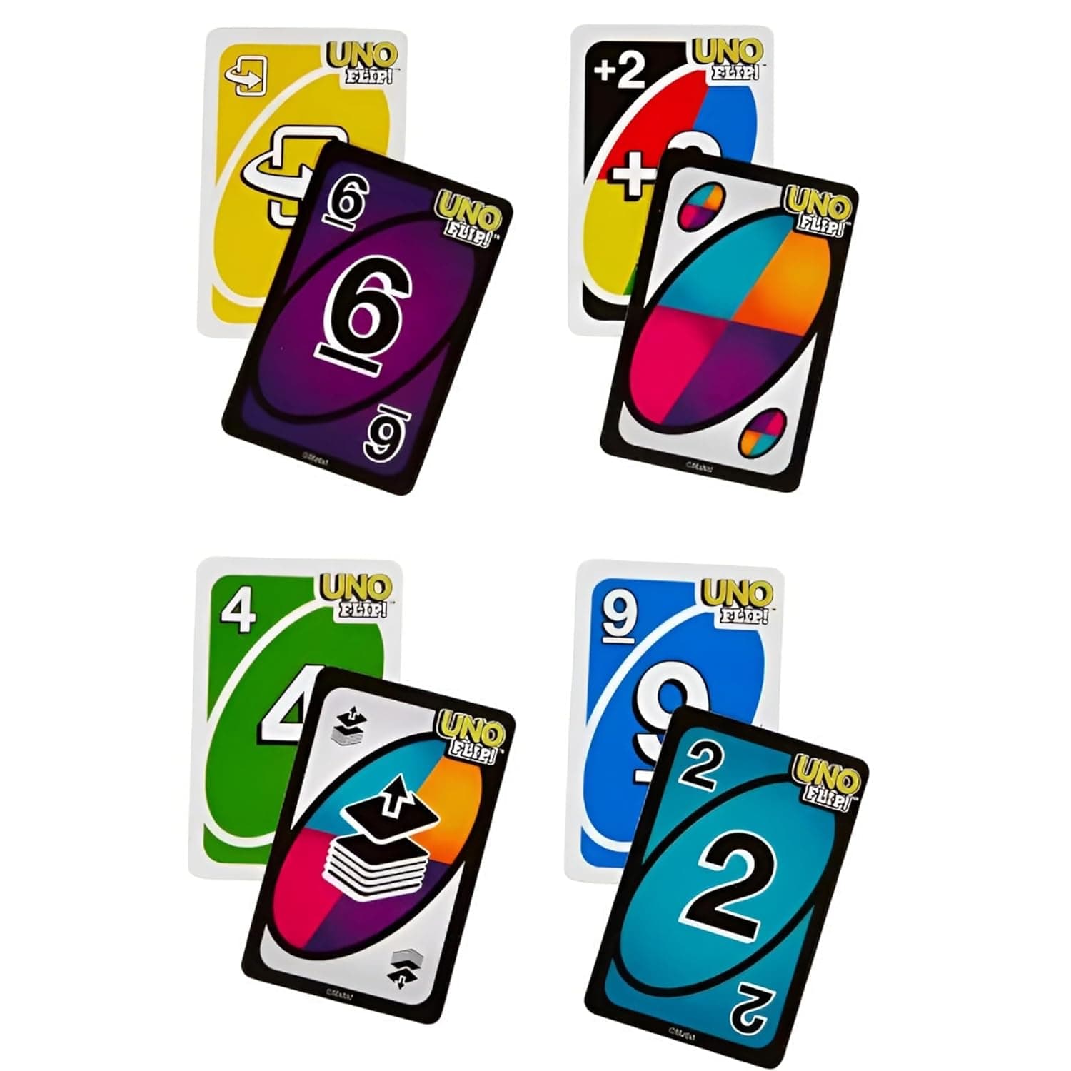 New U|N|O Flip Card Game for Age 7+ Years for 2-5 Players | Card Game | Playing Card Set — view 13