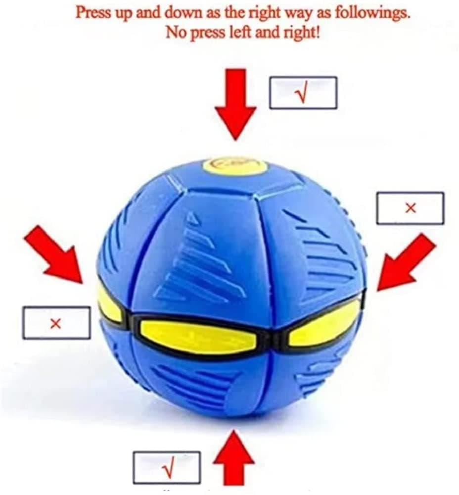 Flying Ball Toy, Flying orb Ball, UFO Magic Ball for Kids, Flying Saucer Ball, Interactive Flying Saucer Toy, Pet Training Toy with LED Light, Air Hover Football Shock Proof — view 23