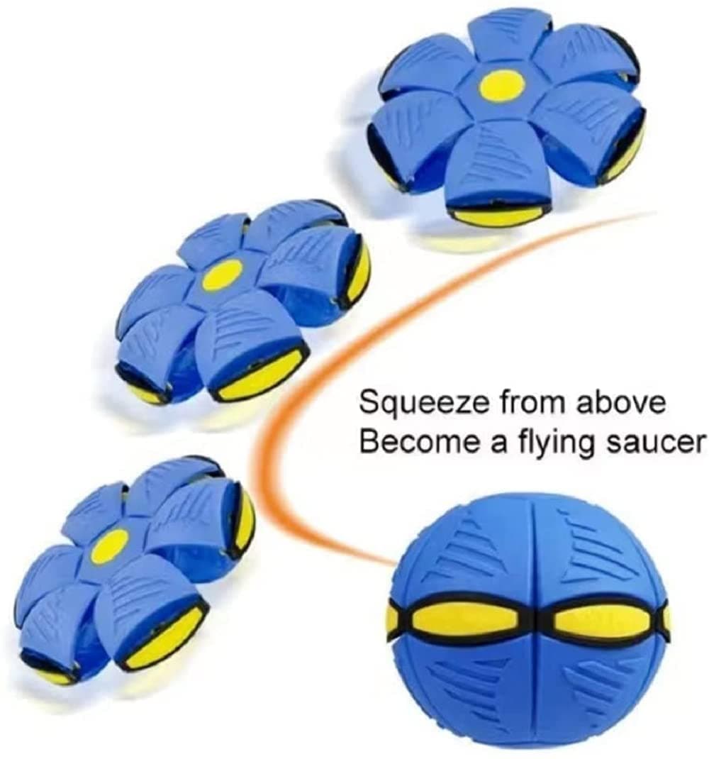 Flying Ball Toy, Flying orb Ball, UFO Magic Ball for Kids, Flying Saucer Ball, Interactive Flying Saucer Toy, Pet Training Toy with LED Light, Air Hover Football Shock Proof — view 28
