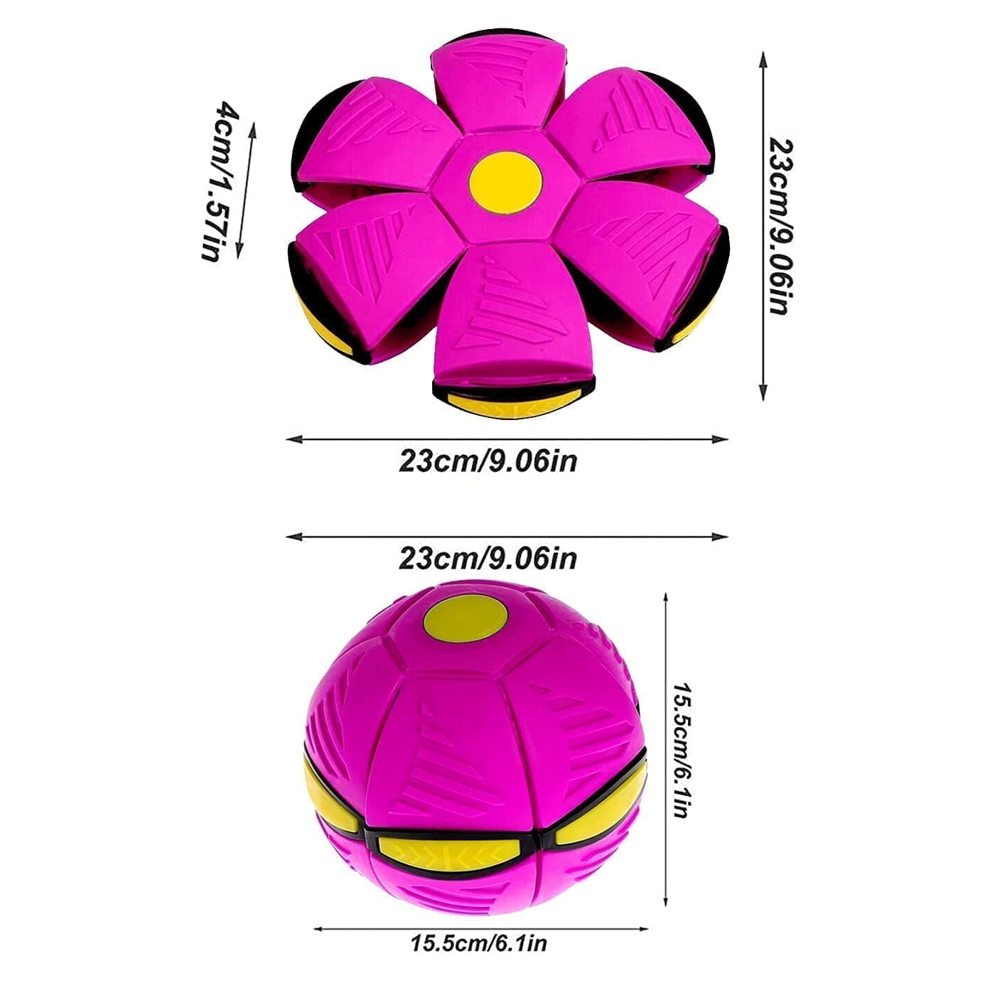 Flying Ball Toy, Flying orb Ball, UFO Magic Ball for Kids, Flying Saucer Ball, Interactive Flying Saucer Toy, Pet Training Toy with LED Light, Air Hover Football Shock Proof — view 32
