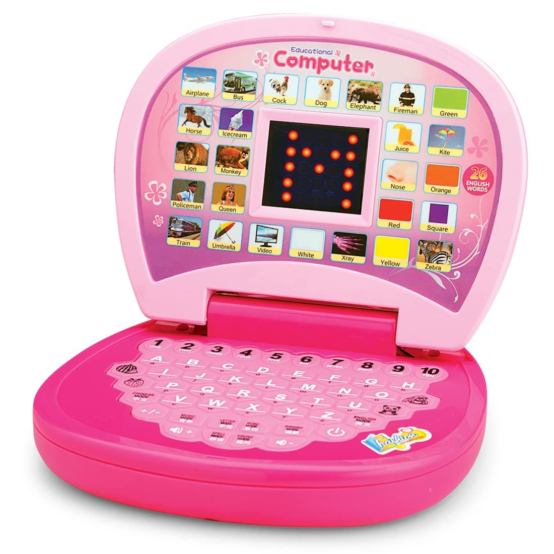 Kids Computer Toy Baby Laptops for Kids  Activity Electronics Number & Alphabet Charts for Kids Learning Educational Toy with Sound and Music — view 8