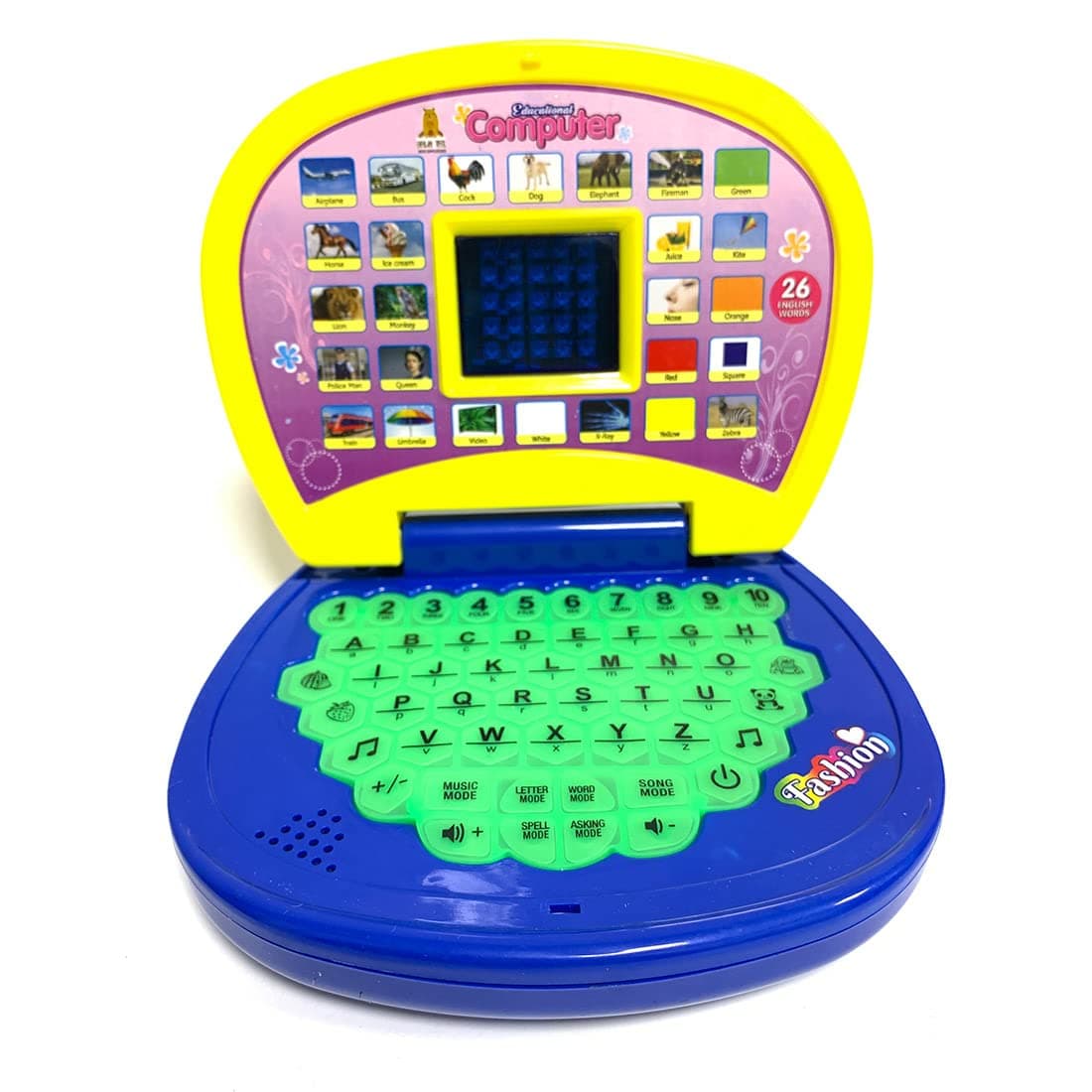Kids Computer Toy Baby Laptops for Kids  Activity Electronics Number & Alphabet Charts for Kids Learning Educational Toy with Sound and Music — view 15