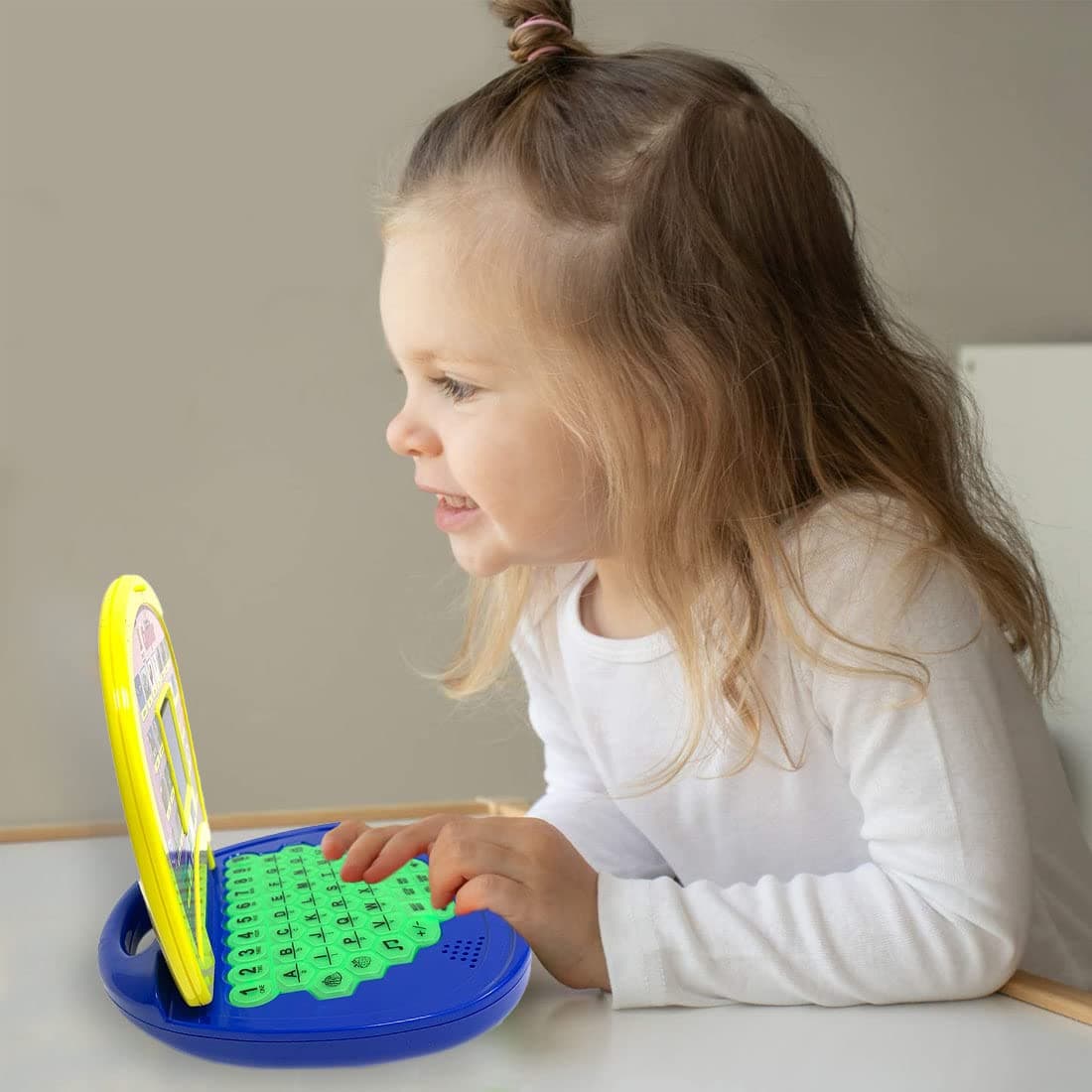 Kids Computer Toy Baby Laptops for Kids  Activity Electronics Number & Alphabet Charts for Kids Learning Educational Toy with Sound and Music — view 19