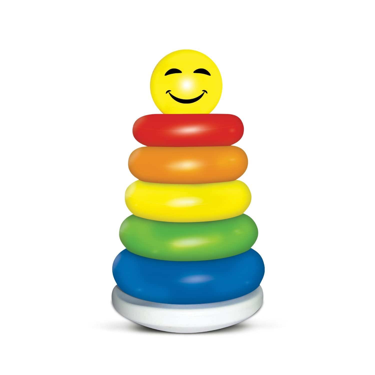 Little's Junior Ring Stacking Toys for Kids With 6 rings
