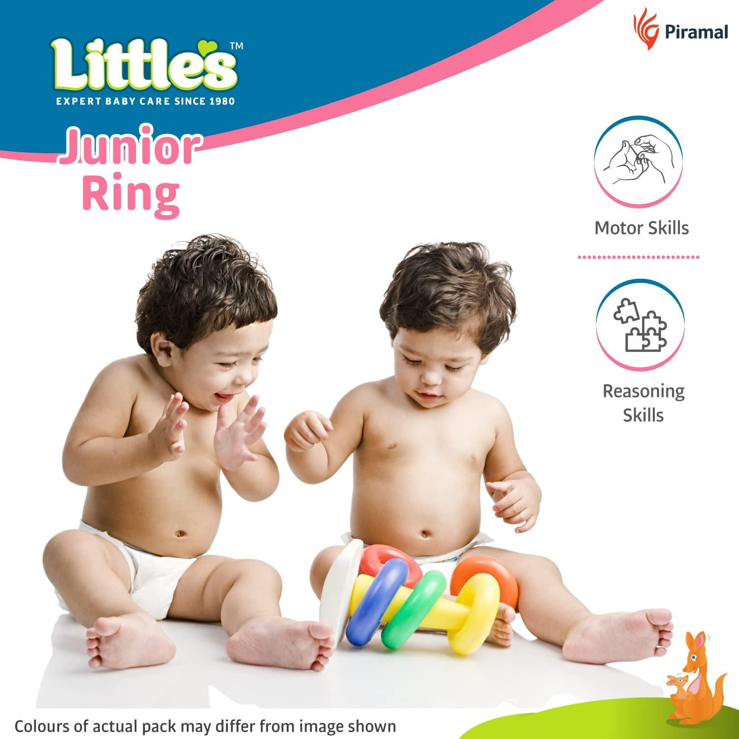 Little's Junior Ring Stacking Toys for Kids With 6 rings