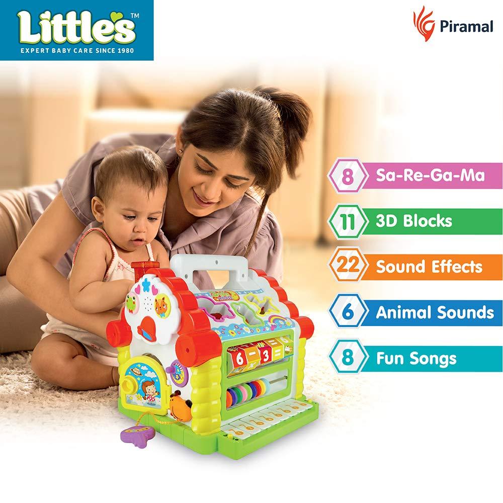Little's Junior Ring Stacking Toys for Kids With 6 rings