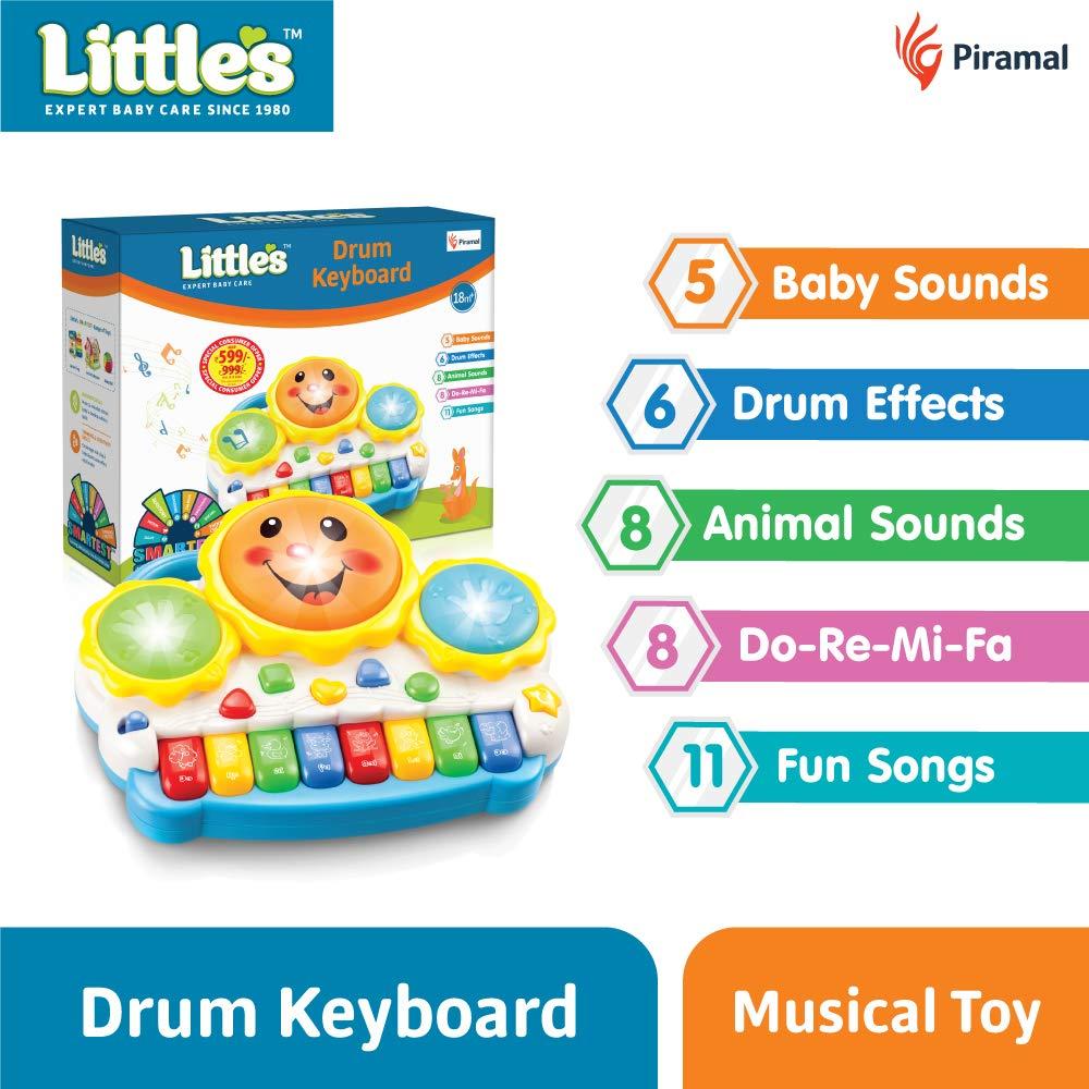 Little's Junior Ring Stacking Toys for Kids With 6 rings