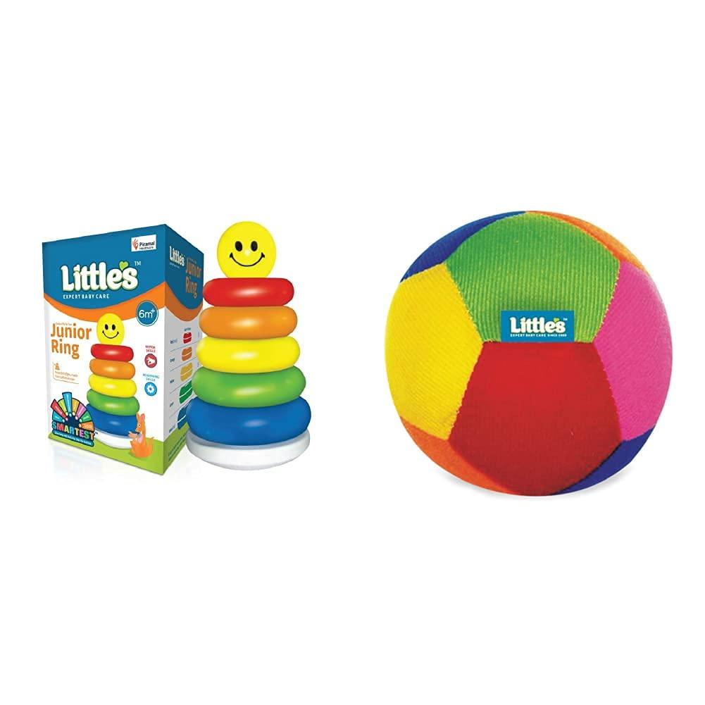Little's Junior Ring Stacking Toys for Kids With 6 rings