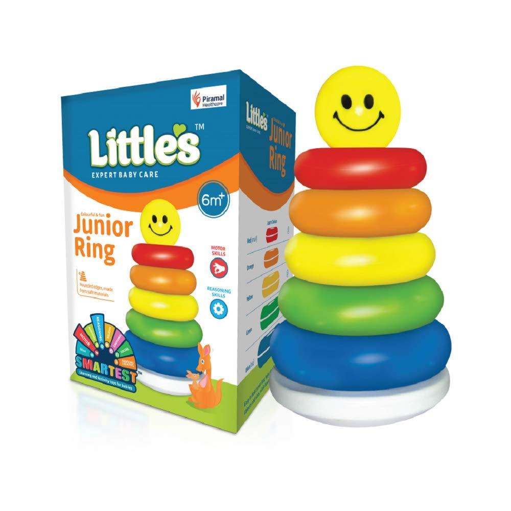 Little's Junior Ring Stacking Toys for Kids With 6 rings