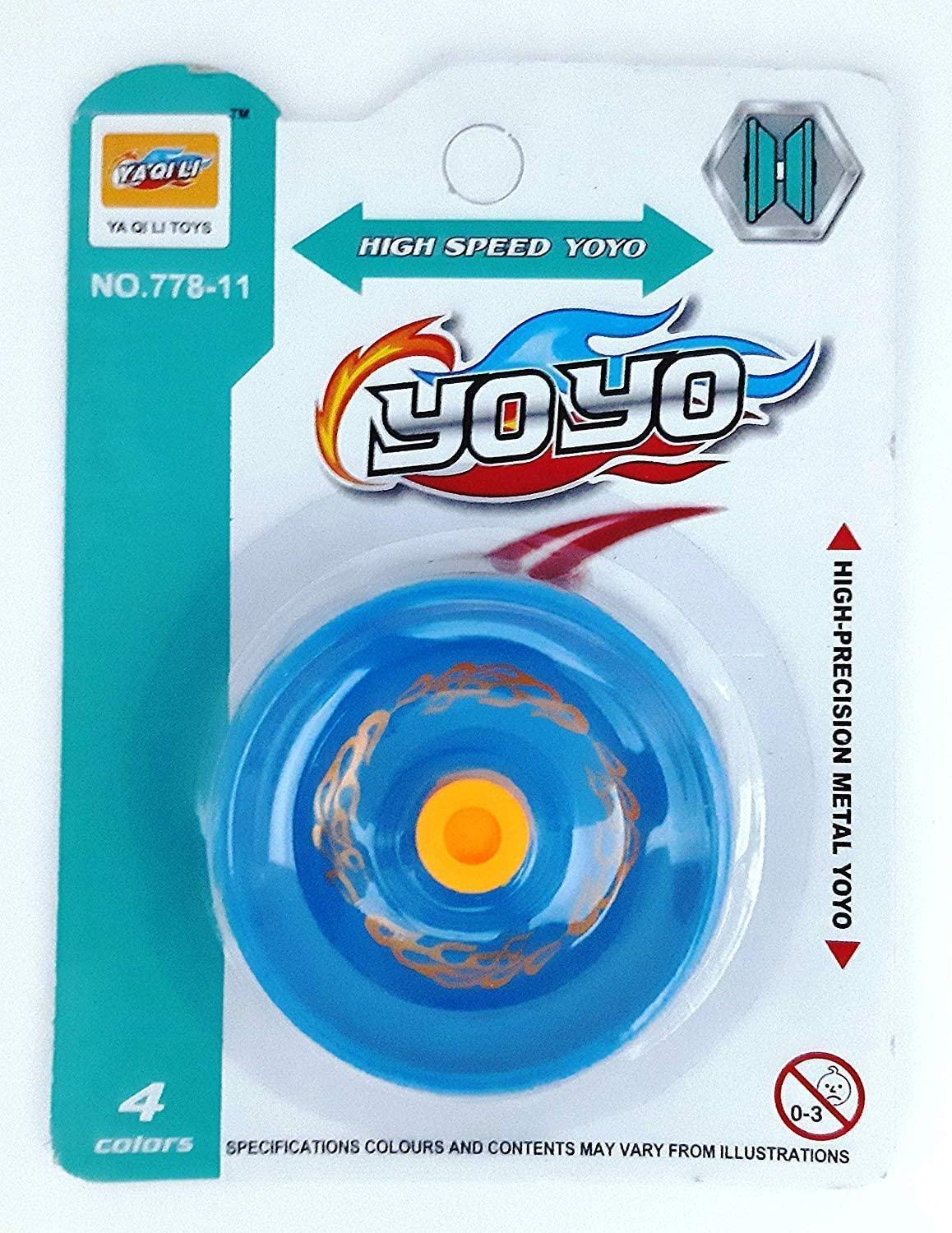 Fine Quality High Gloss High Speed Metal Yoyo Toys for Kids Spinner Toy (Color and Character May Vary)- Avengers Toys Superhero Edition
