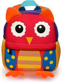 Owl Toddler Backpack Baby Boys Girls Kindergarten Pre School Bags Cute Neoprene Cartoon Backpacks for Kids