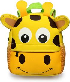 Giraffe Toddler Backpack Baby Boys Girls Kindergarten Pre School Bags Cute Neoprene Cartoon Backpacks for Kids
