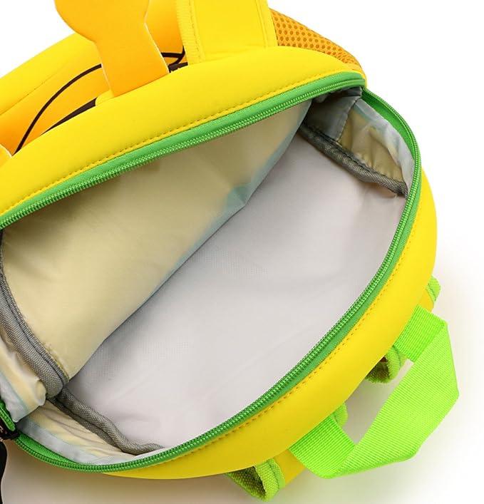 Giraffe Toddler Backpack Baby Boys Girls Kindergarten Pre School Bags Cute Neoprene Cartoon Backpacks for Kids