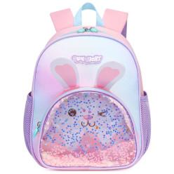 Kids School Bag For 3-6 Years Old Boys and Girls - Rabbit - Pink