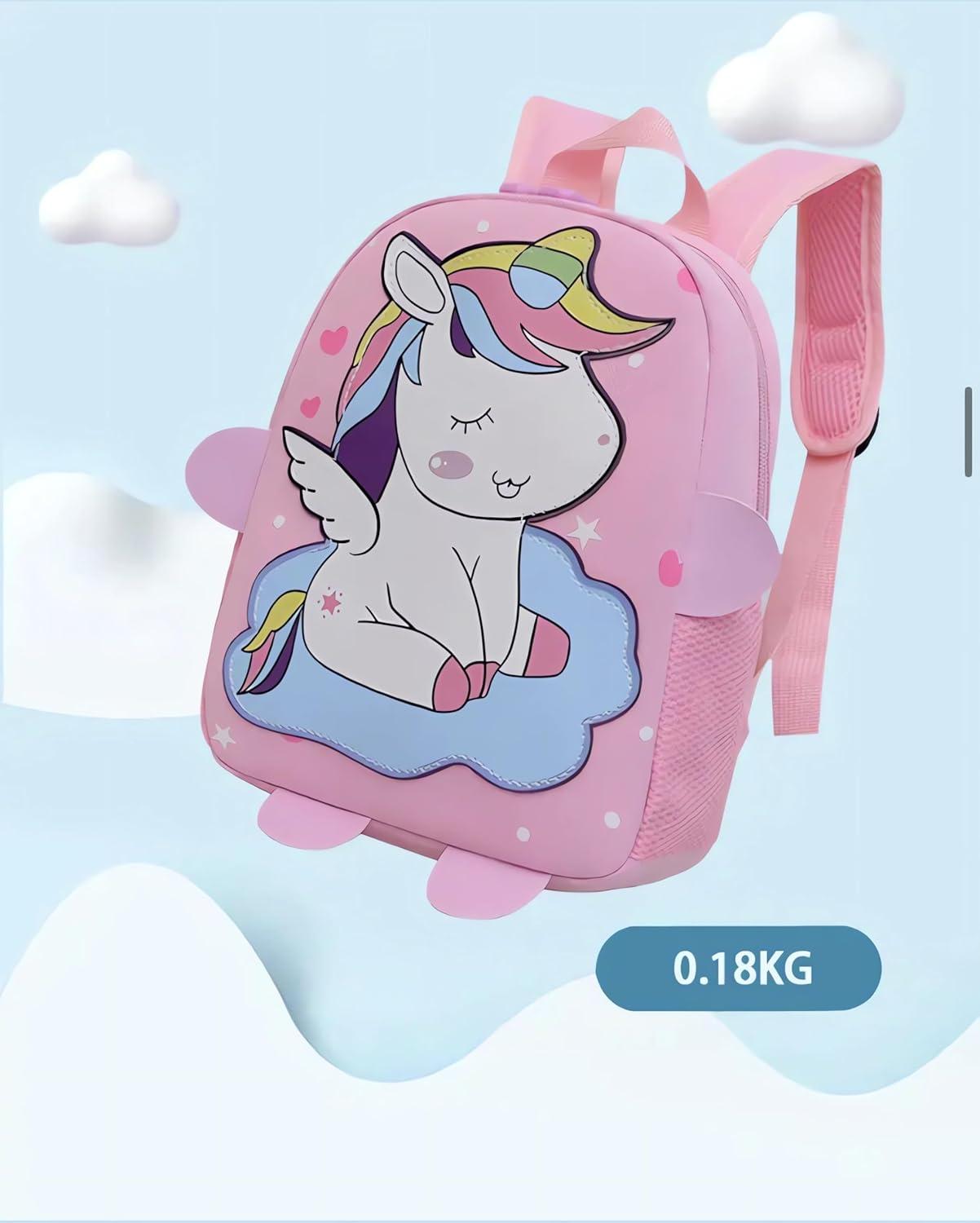 Unicorn School Backpack for kids for 3-5 Year Olds (Random colour will be send)
