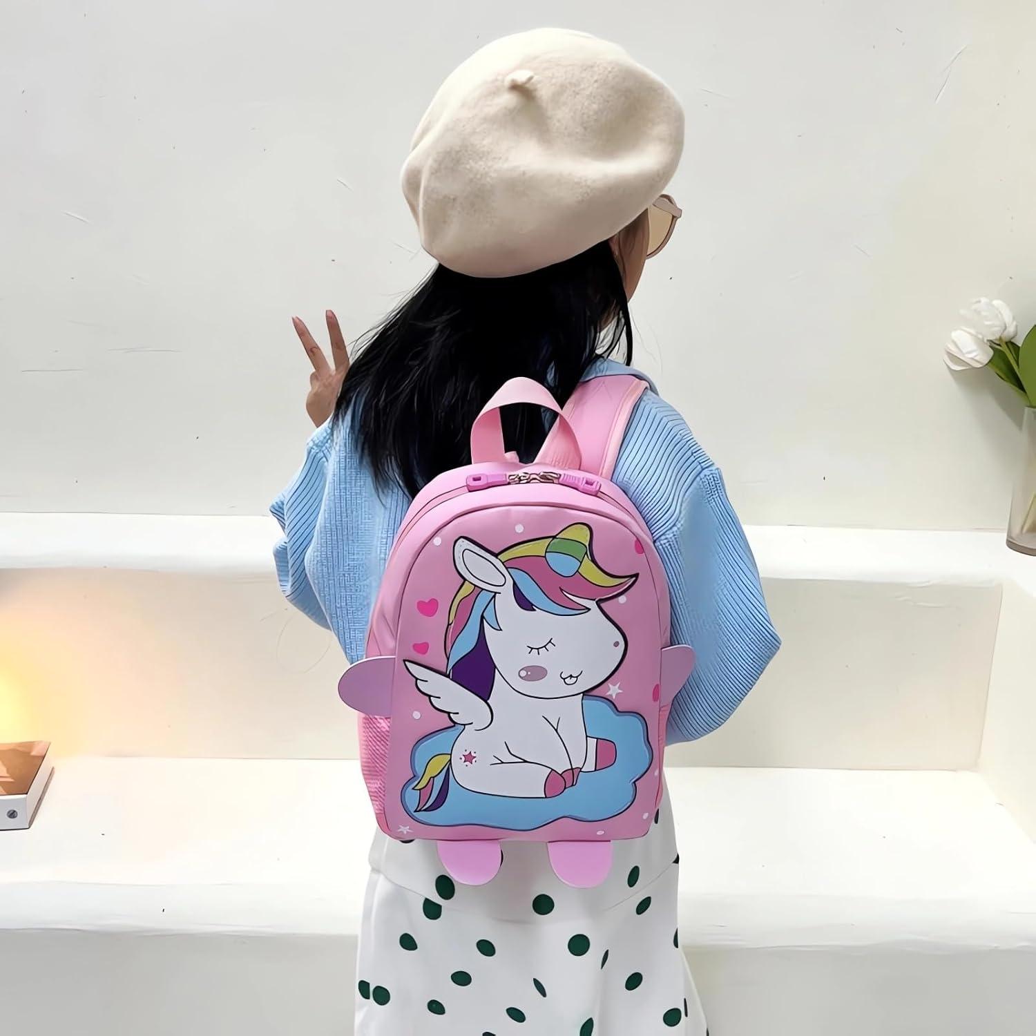 Unicorn School Backpack for kids for 3-5 Year Olds (Random colour will be send)