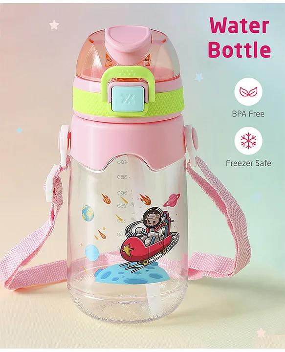 Leak Proof & Freezer Safe Sipper Water Bottle - Set of 1 Pcs - Random Color