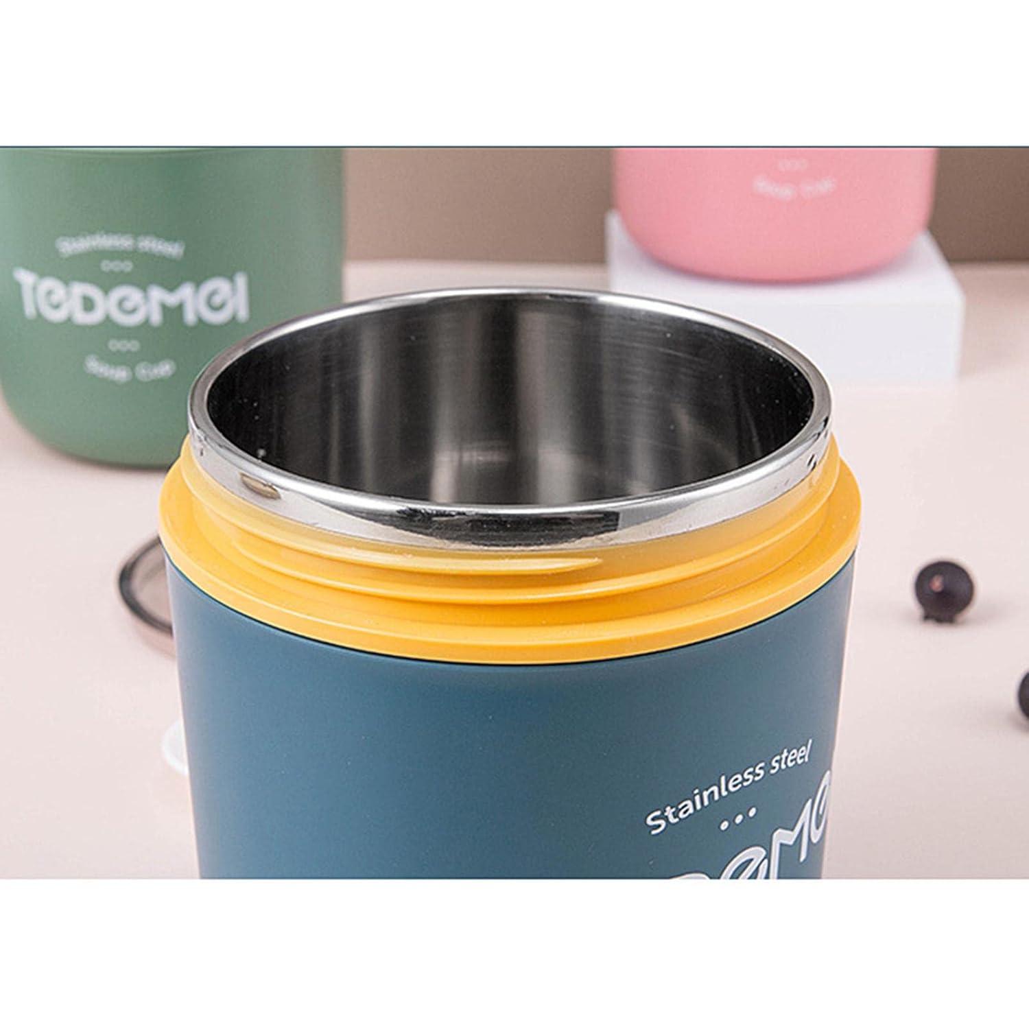 Stainless Steel Lunch Container with Spoon Food Containers for Office and School - (530 ml, Thermoware)