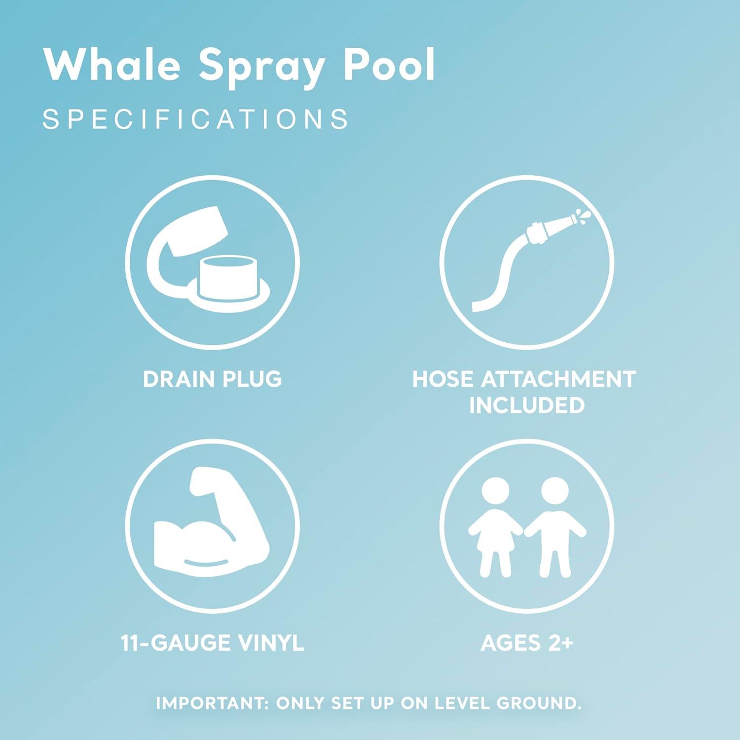 Intex Recreation Corp 57440ep E Pool Whale Spray