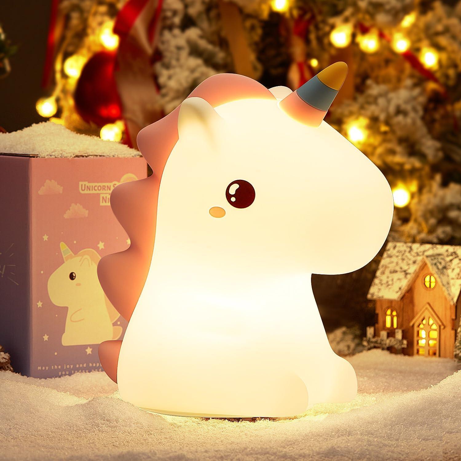 Rechargeable Silicone Cloud Night Light for Kids | Color-Changing LED Changing Lamp |Adorable Room Decor & Gift for Toddlers