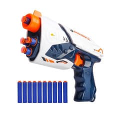 Kidoyz Blaze Storm Super Gun Soft Bullet Gun Toy with 10 Foam Bullets – Safe Shooting Blaster for Kids Boys | Indoor & Outdoor Target Practice Game