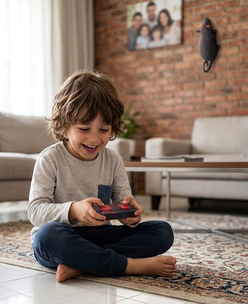 KIDOYS Wall-Climbing Stunt Mouse | 360° Rotating Remote Control Toy (Ages 3+) — view 4