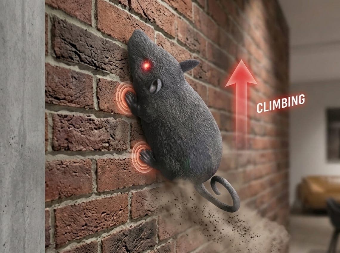 KIDOYS Wall-Climbing Stunt Mouse | 360° Rotating Remote Control Toy (Ages 3+) — view 5