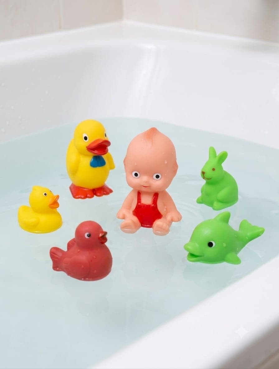 KIDOYZ Soft Baby Chu Chu Squeeze Toys for Babies (Pack of 6) – Safe & Non-Toxic Infant Bath Toys (18-Set Box Pack) — view 3