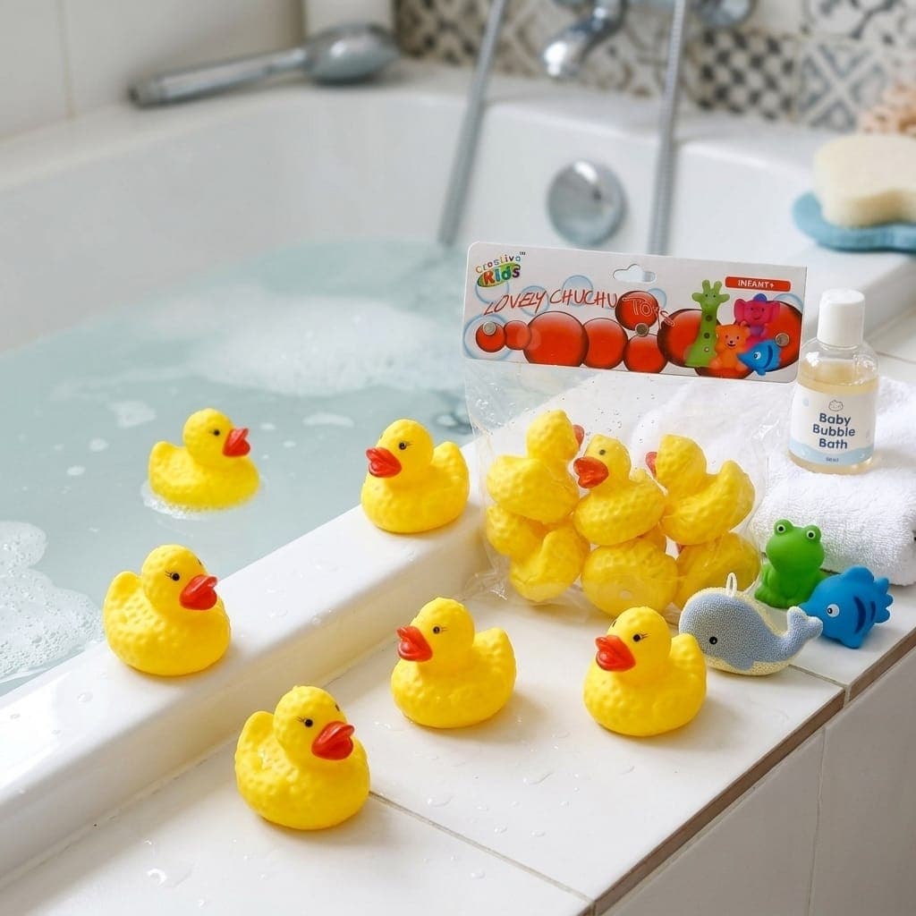 Kidoyz Splashy Duck Family – 6 Pcs Chu-Chu Toys — view 4