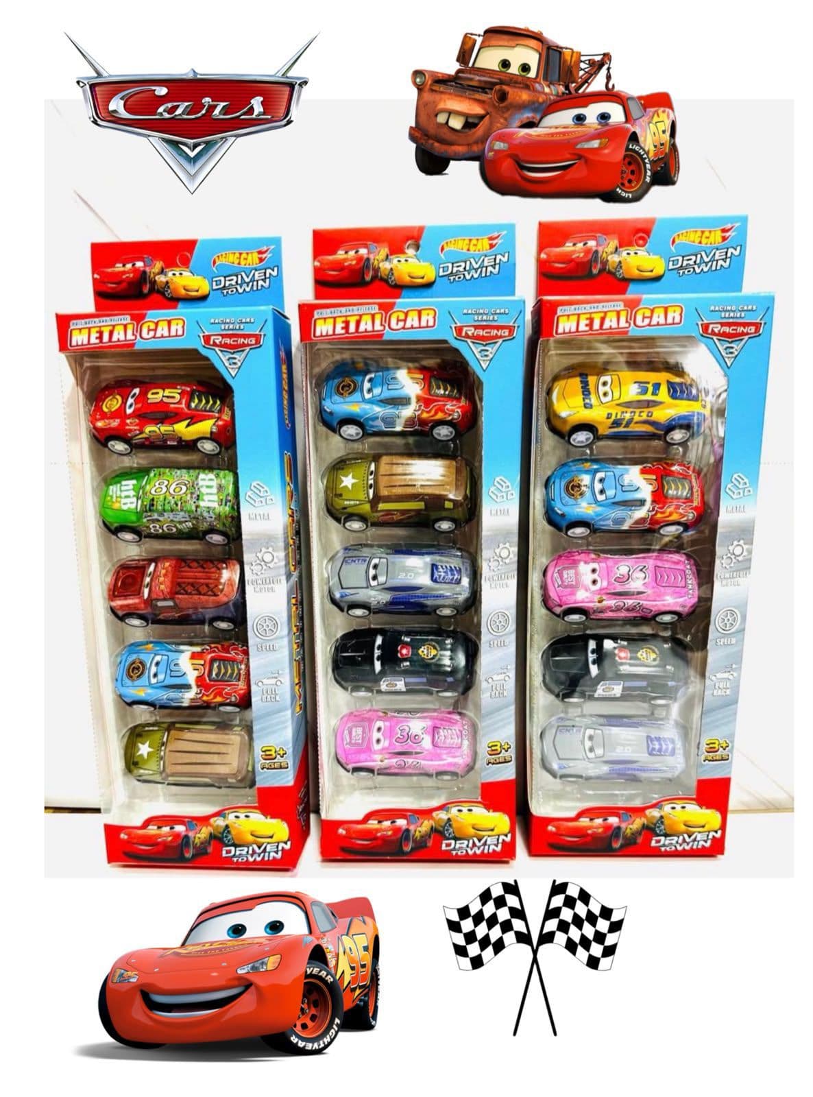 Kidoyz MacQueen DRIVEN TO WIN CAR SET - 6pcs set