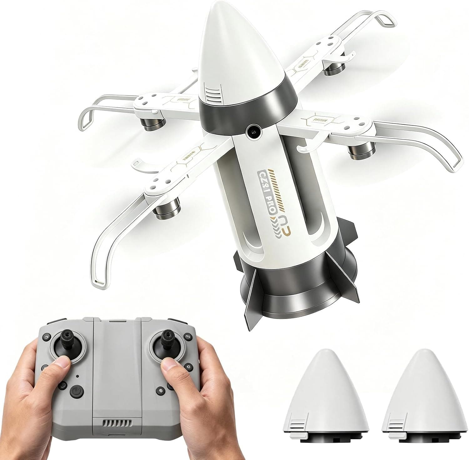 Kidoyz RC Rocket Drone Children Toy Aircraft Radio Controlled 2.4GHz - MISSILE AIRCRAFT