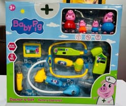 Kidoyz Peppa Pig Doctor Set for Kids | Pretend Play Doctor Kit with Medical Accessories | Role Play Healthcare Toy Set for Boys & Girls | Fun Learning, Imaginative Play & Birthday Gift