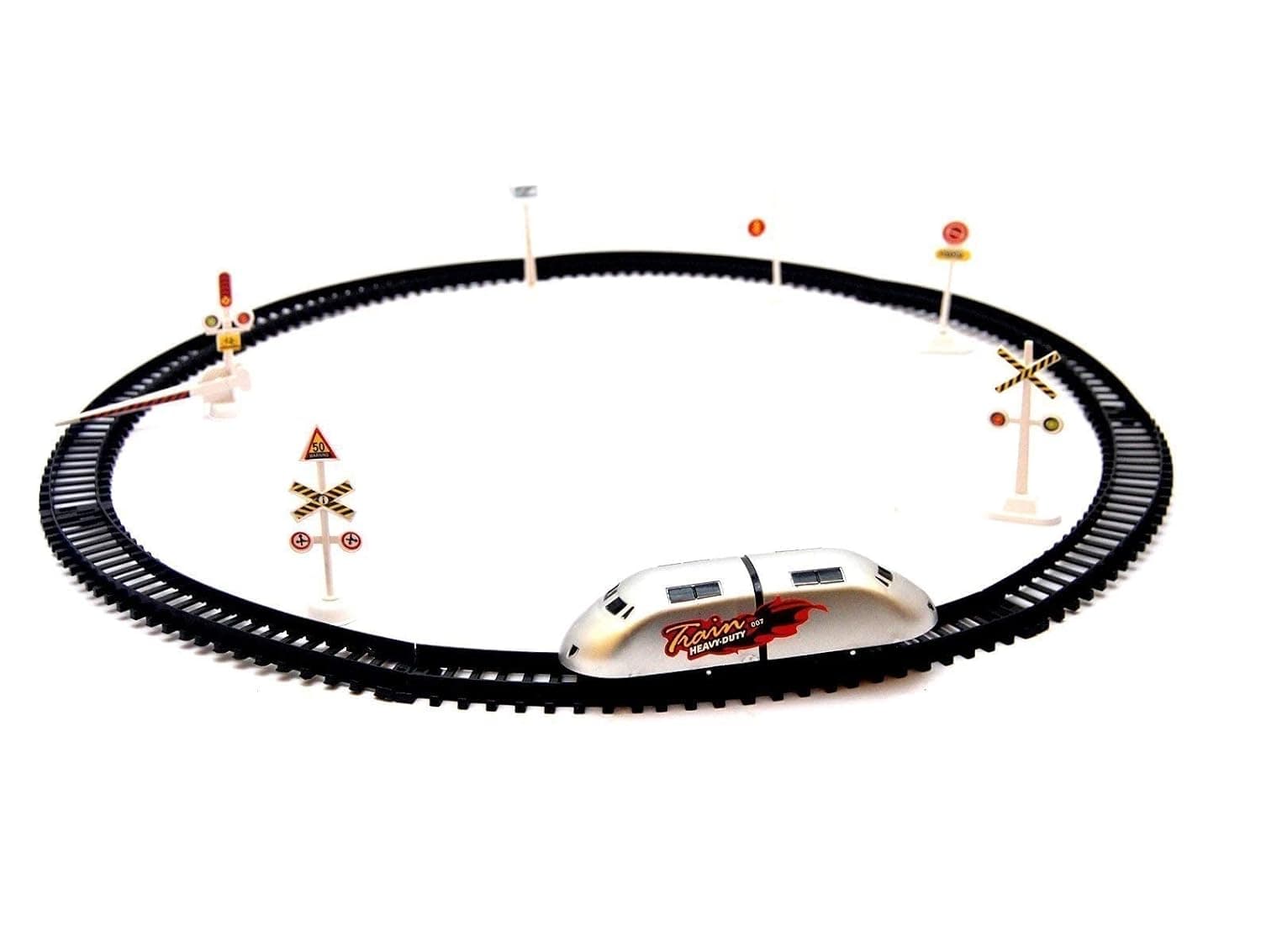 Kidoyz High Speed Electric Bullet Train with Tracks Set for Kids — view 3
