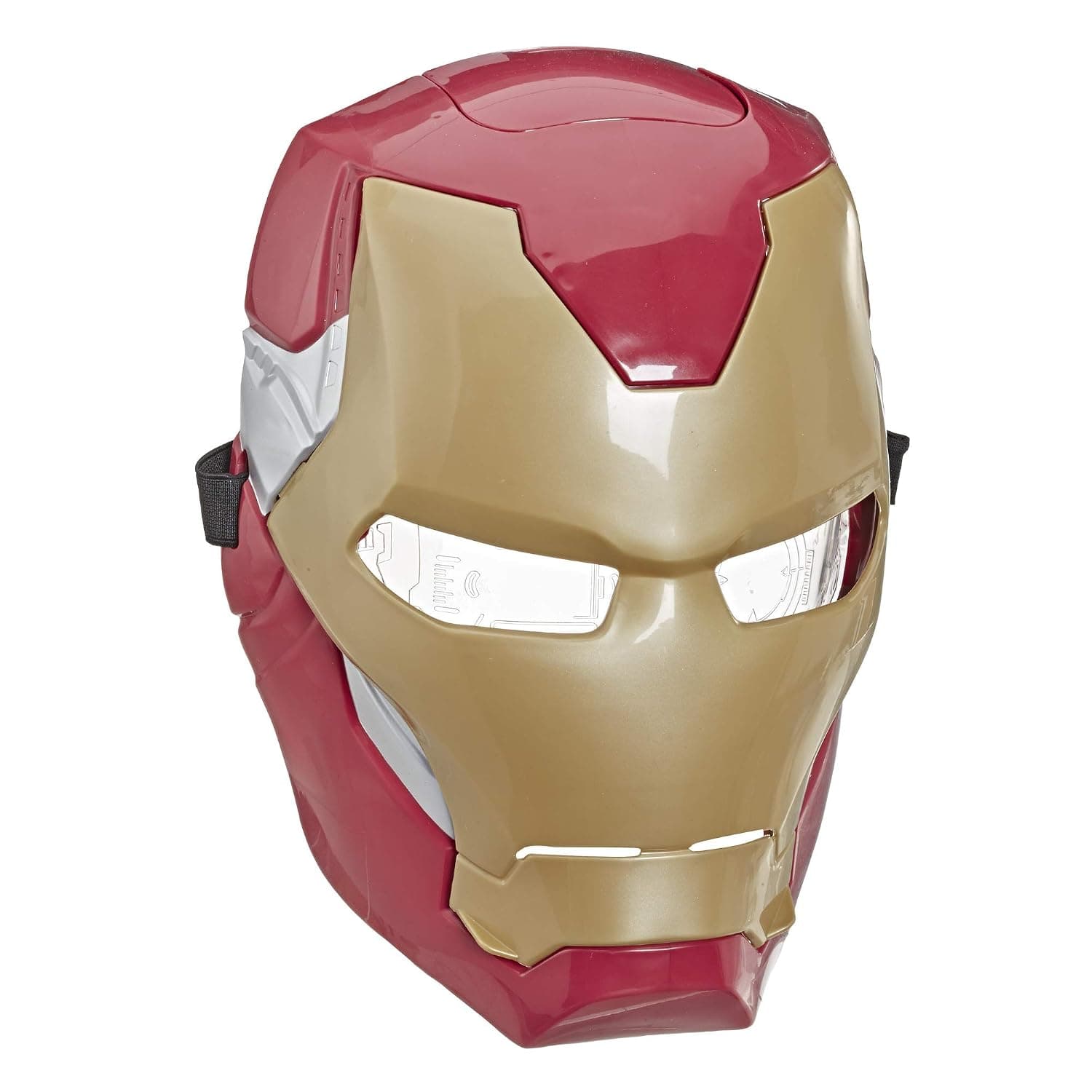 KIDOYZ Iron Man Mask for Kids  With Light| Superhero Character Mask | Pretend Play Costume Accessory for Boys & Girls Ages 3+
