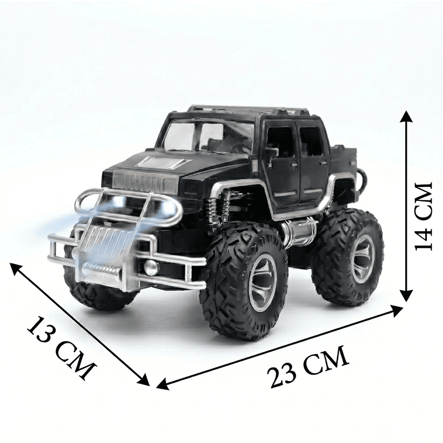 Wonder Toys Hummer MT-507 5-Channel Rechargeable 4x4 SUV Remote Control Monster Truck — view 2