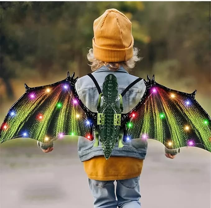 Electric Flying Dragon Wings Backpack for Kids — view 2