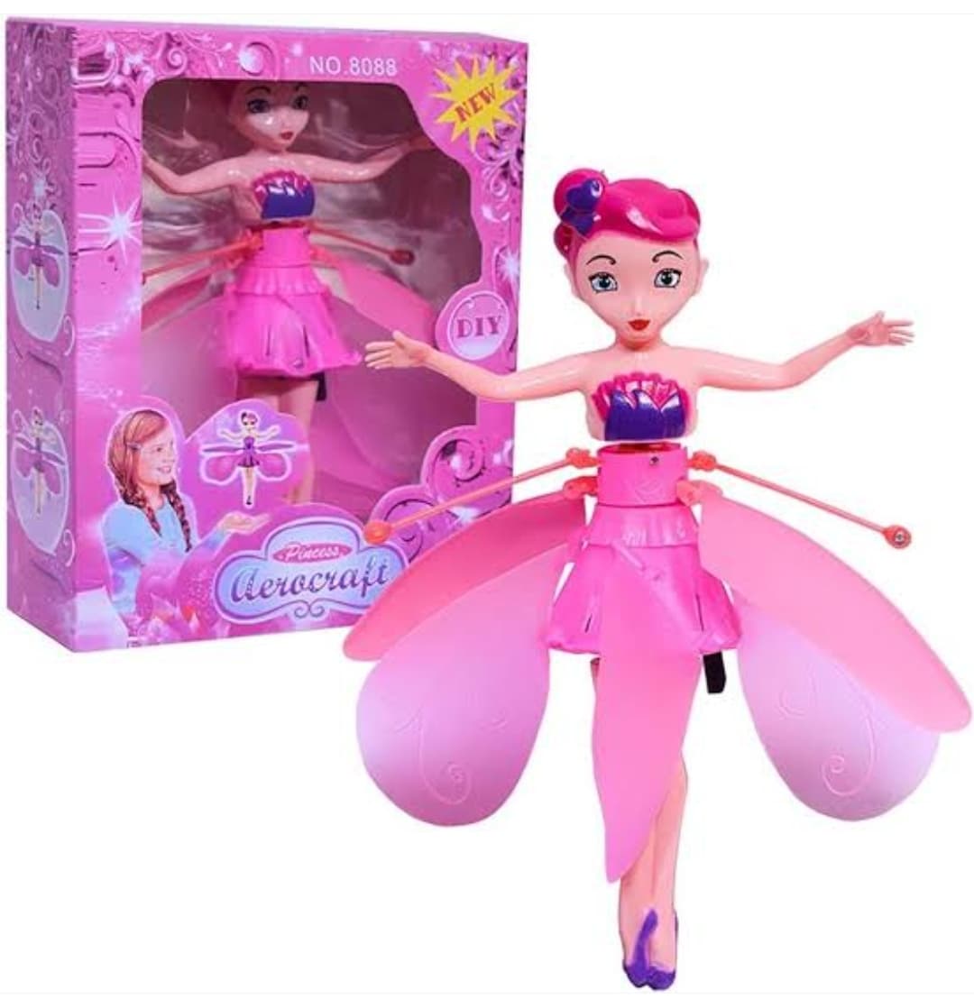 Magic Flying Fairy Princess Doll with Hand Sensor