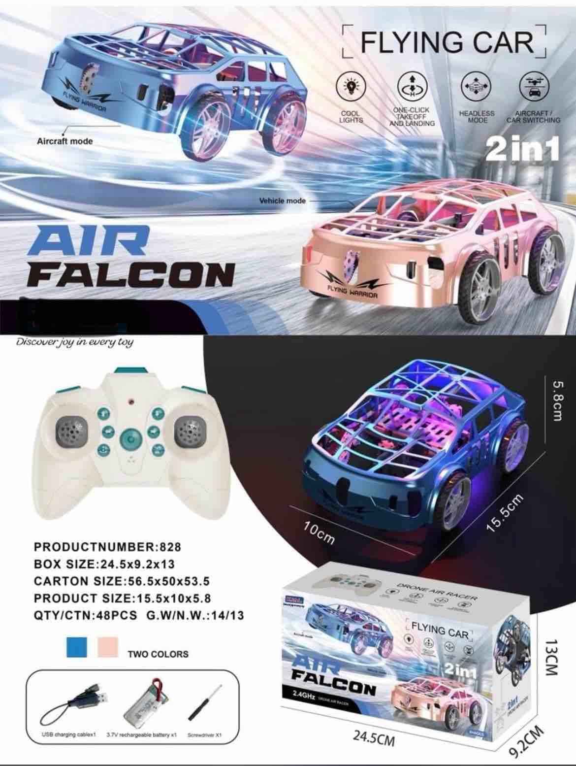 Kidoyz Air Flying Car, Remote Control RC Flying Car Toy for Kids — view 4