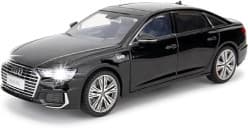 AUDI A8 1:24 Scale Exclusive Alloy Metal Pull Back Die-cast Car Model with Sound Light
