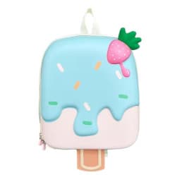 3D Ice Cream Hard Case Bags for Kids Bagpacks for Girls Toddlers for Kindergarten kids - [2 -8 Years] - Mix Color
