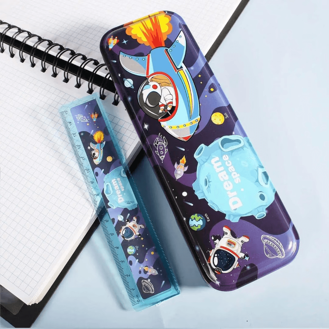Kidoyz Sea Animal Stationary Kit for Girls Pencil Pen Book Eraser Sharpener - Stationary Kit Set for Girls/Birthday Gift - 1Pcs — view 3