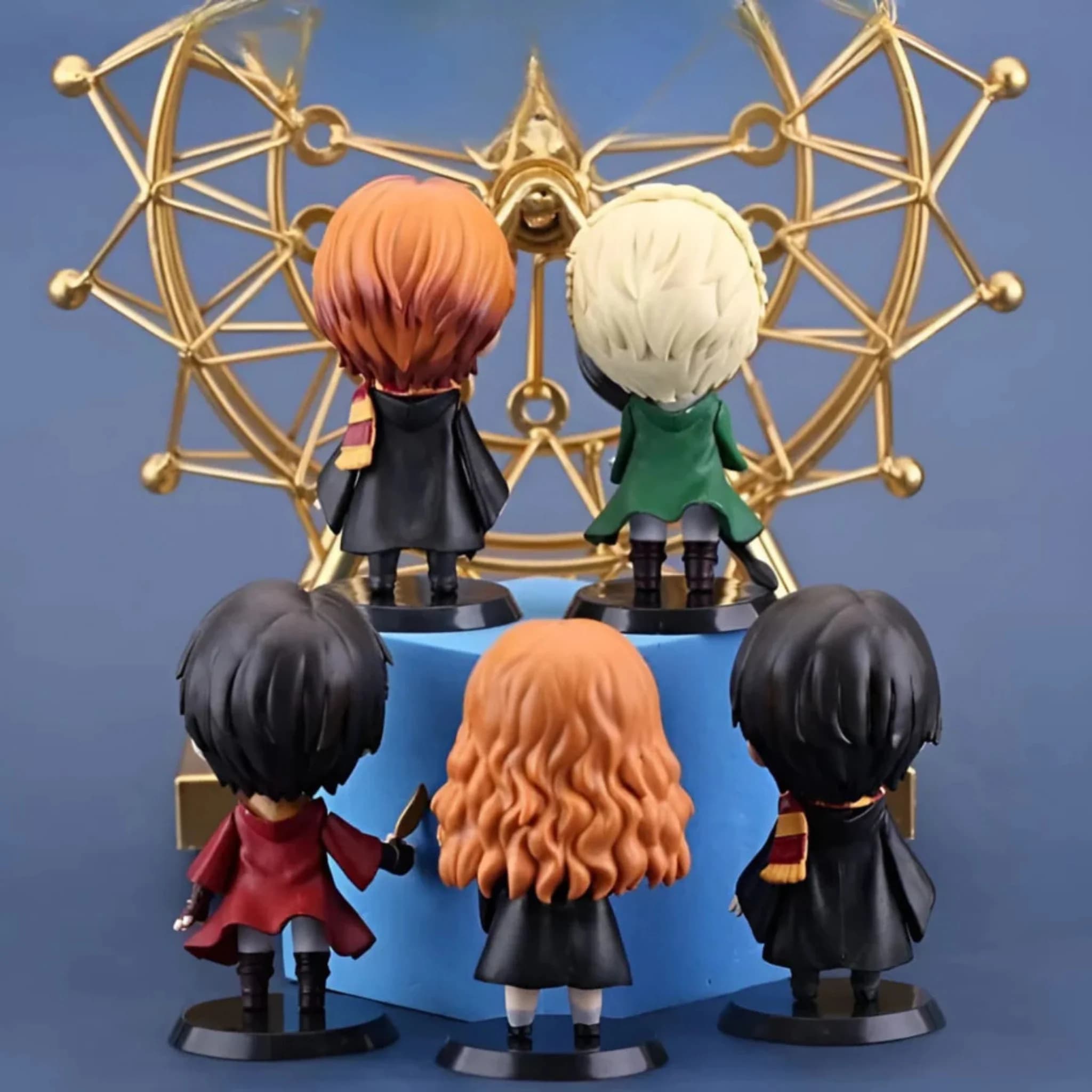 Harry Potter Action Figure Set of 5 | Posable Collectible Wizard  Characters | Harry, Hermione, Ron & More | Birthday Gift for Kids,  Boys & Girls | Ages 6+ — view 2